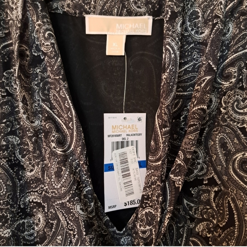 Michael Kors Paisley Blouse